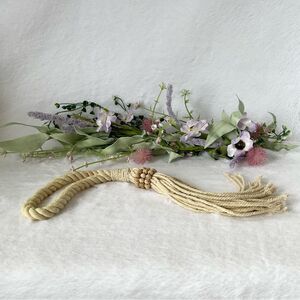 Decorative Braided Loop Hanger Rope Home Decor Plant Pot Accessory